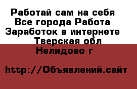 Работай сам на себя - Все города Работа » Заработок в интернете   . Тверская обл.,Нелидово г.